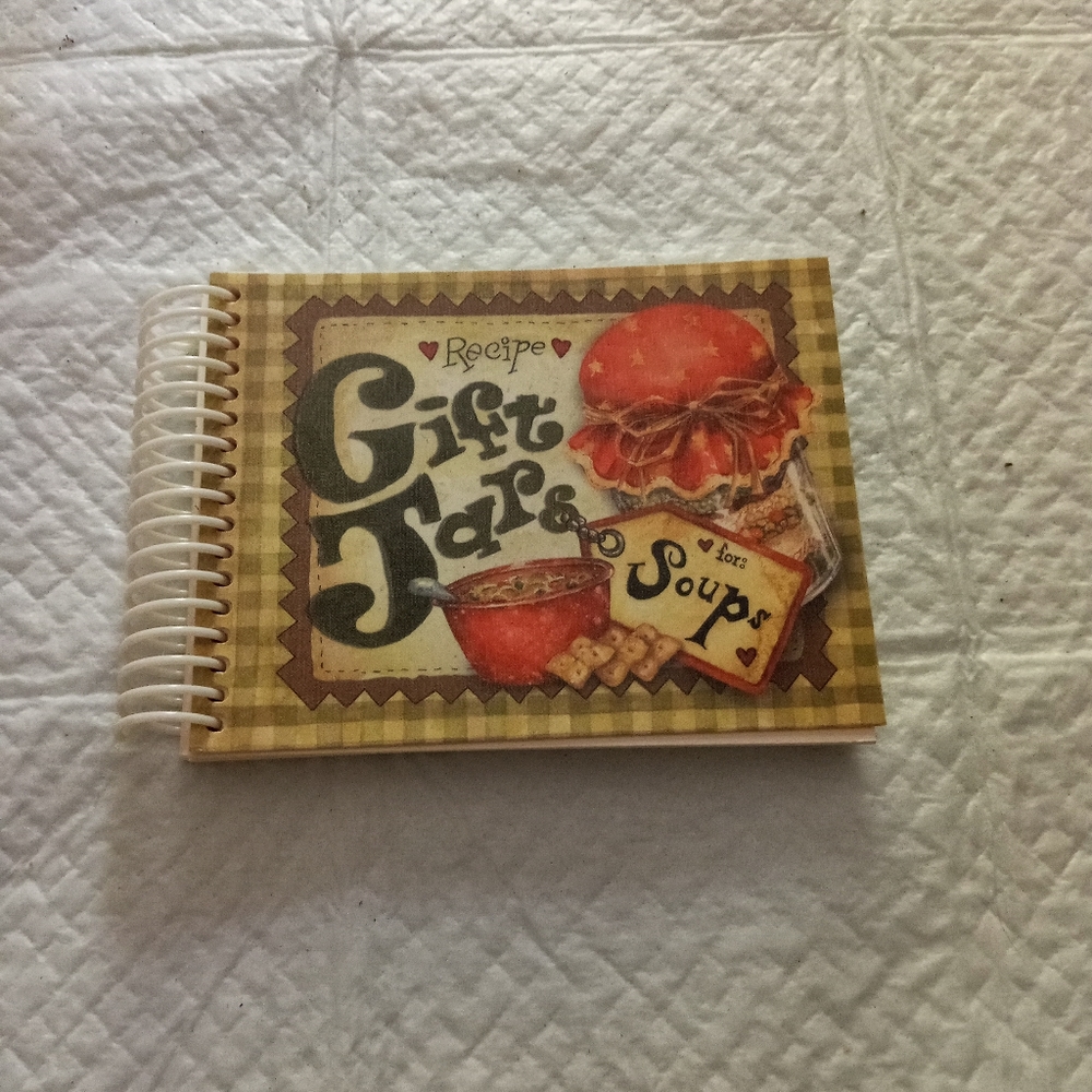 Recipe Cookbook Gift Jars for Soups
